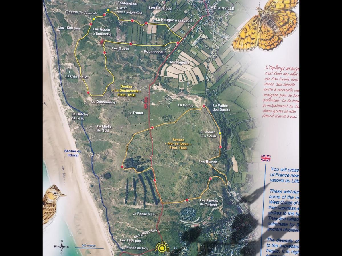 Chez Marie Et Philippe - 1Km De La Plage Les Moitiers-d'Allonne 外观 照片